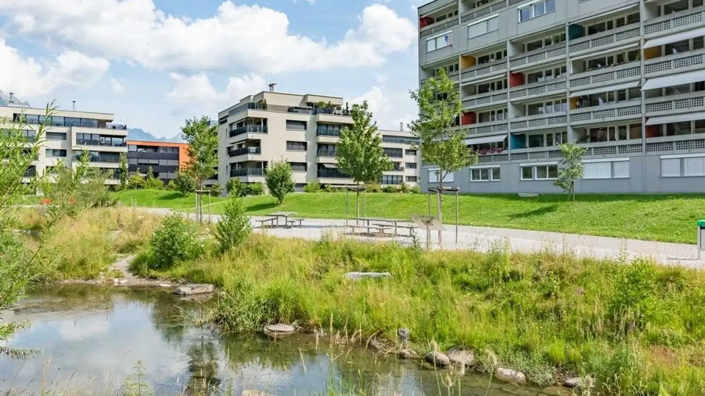 Appartement à louer - Brunnenstrasse 19, 9470 Buchs SG
