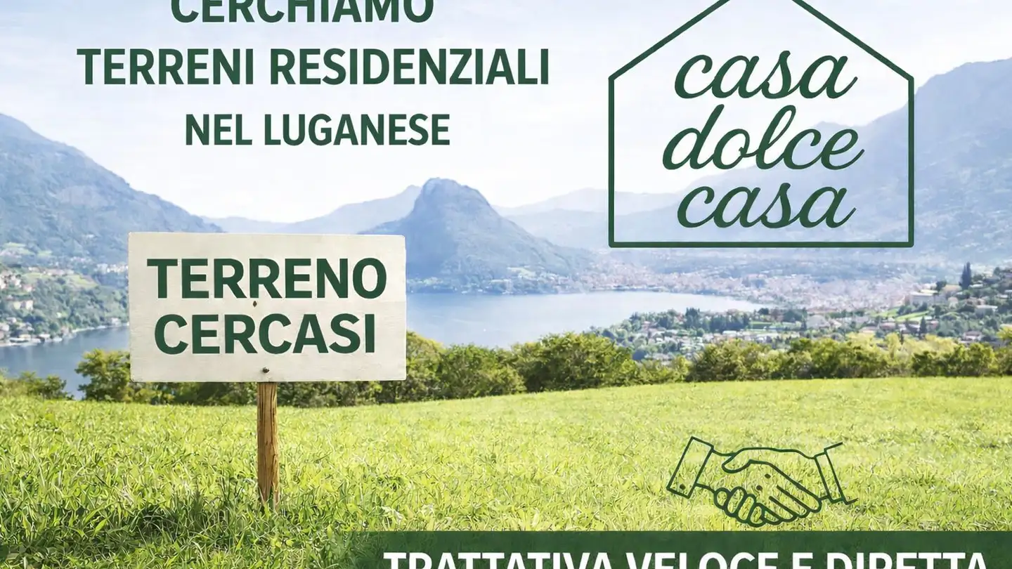 Terrain constructible à vendre - 6900 Lugano