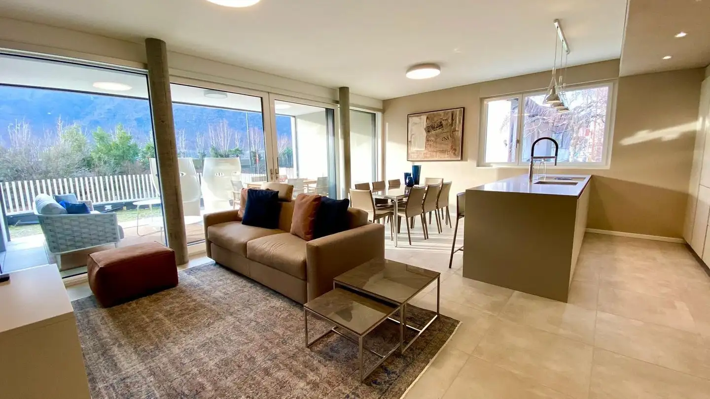 Appartement meublé à louer - Via Scairone 14, 6818 Melano