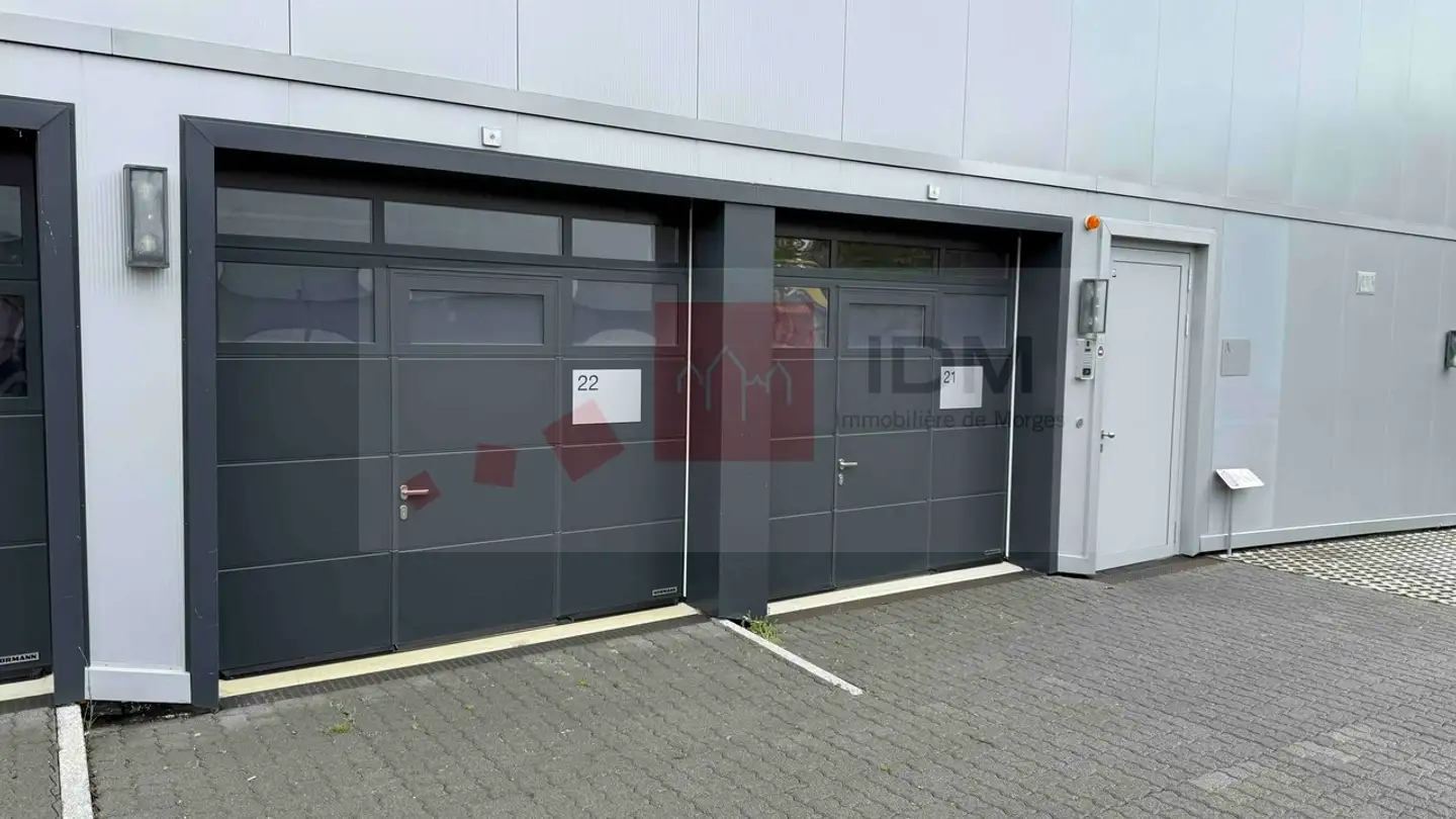 Garage individuel à louer - 1110 Morges