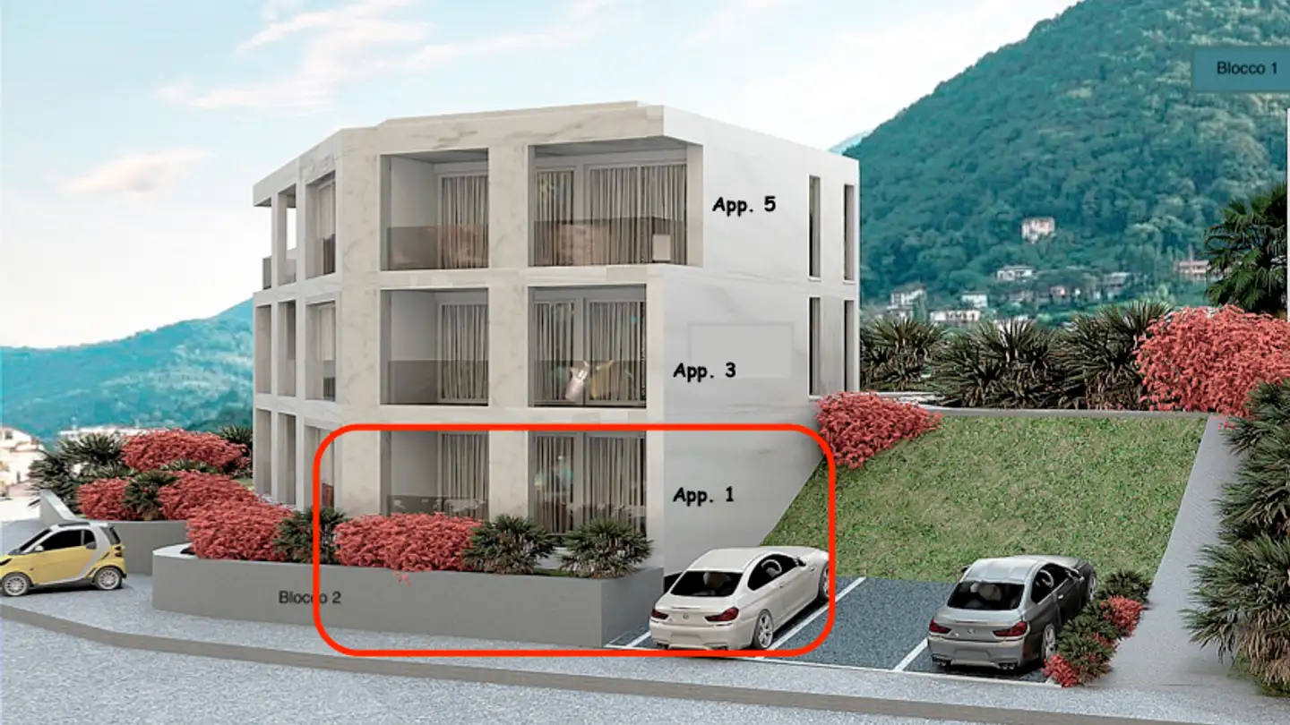 Apartment for rent - Villaggio Del Sole, 6988 Ponte Tresa - Photo 2