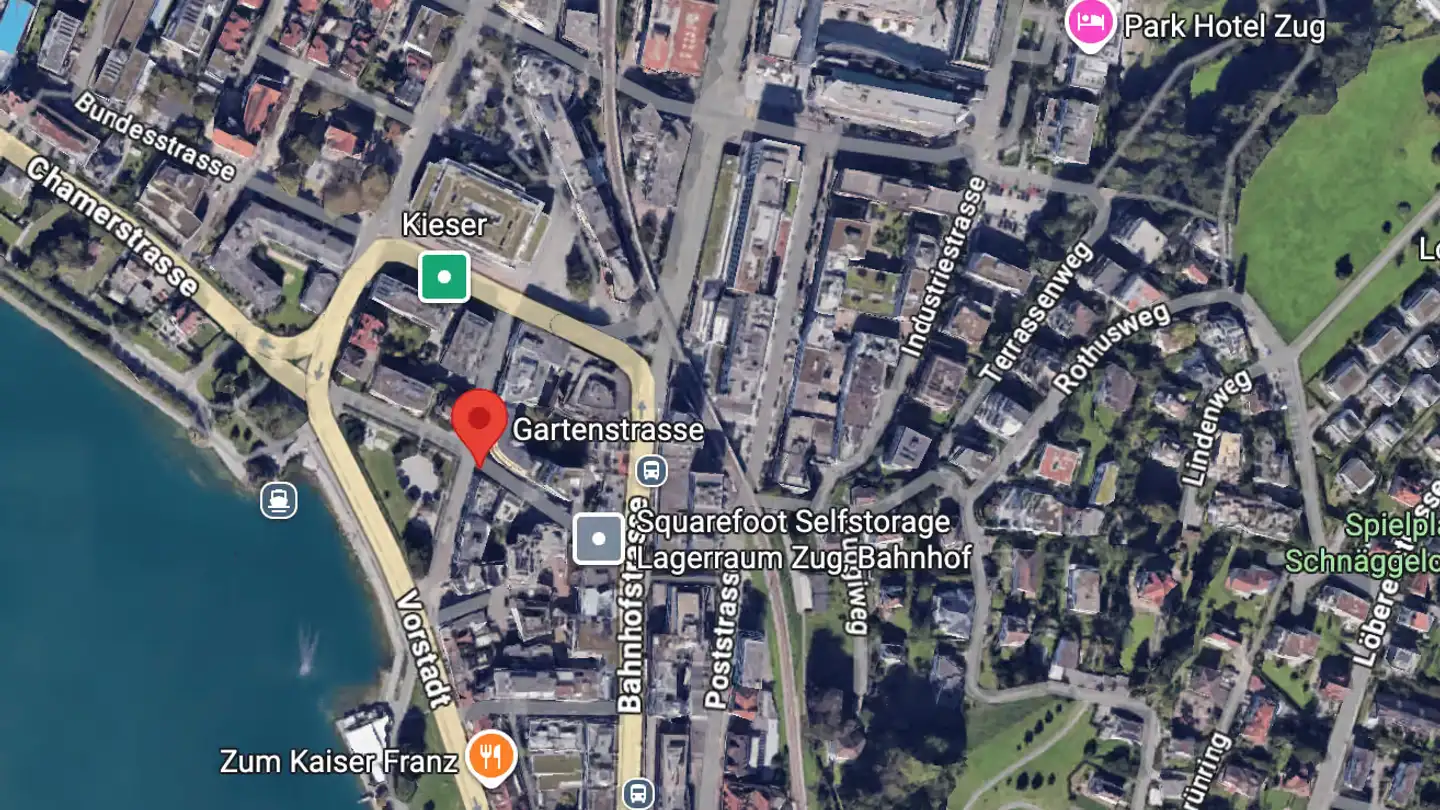 Underground parking space for rent - Gartenstrasse, 6300 Zug