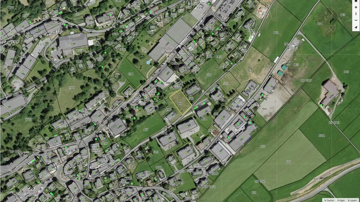 Constructible plot for sale - 1854 Leysin