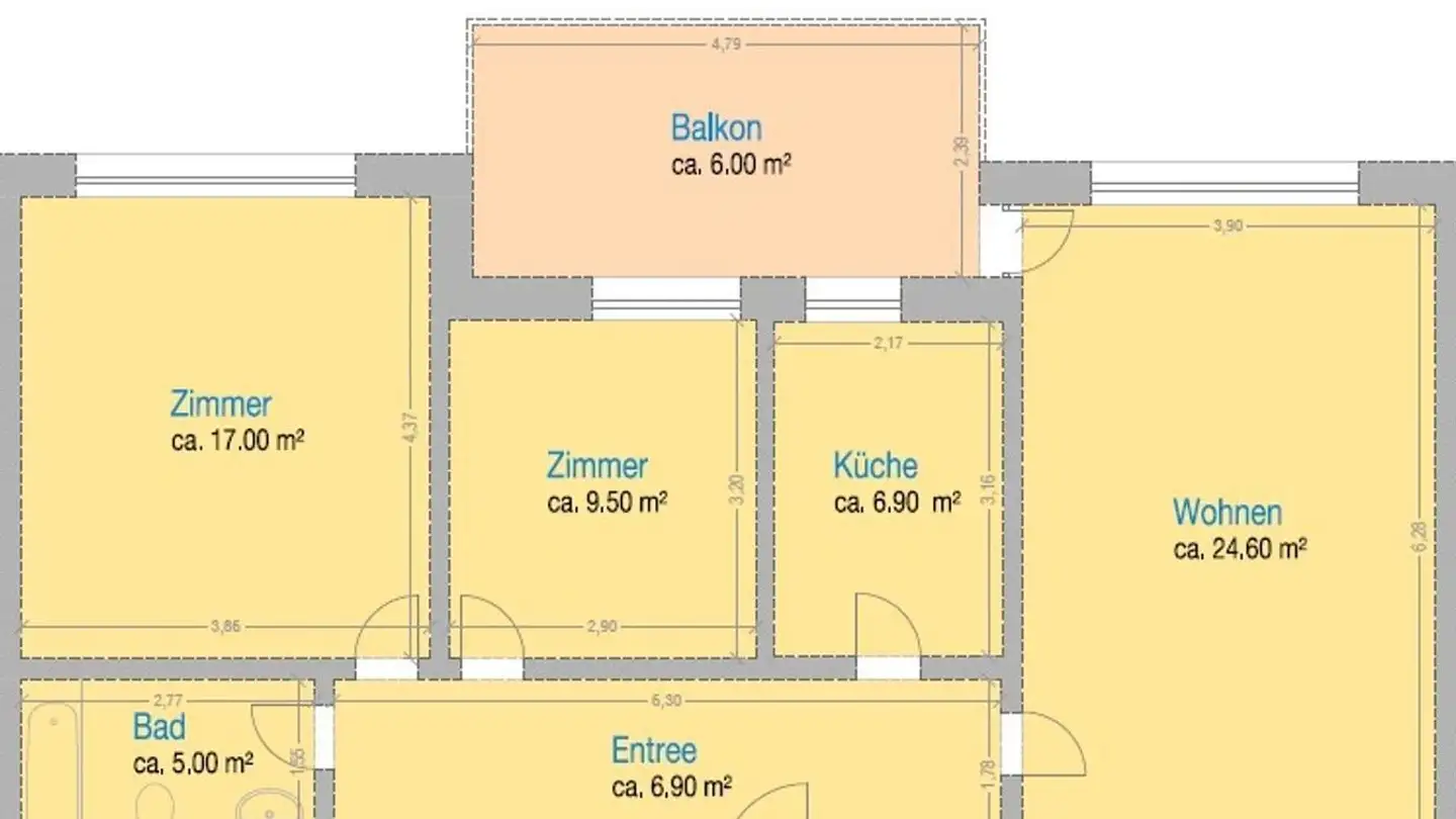 Apartment for rent - Toggenburgerstrasse 133, 9500 Wil SG