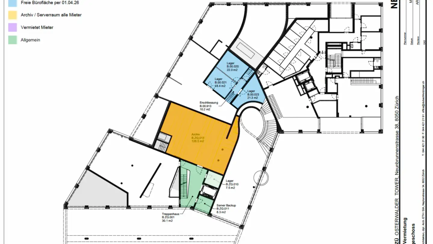 Commerciale in affitto - Neunbrunnenstrasse 40, 8050 Zürich - Photo 4