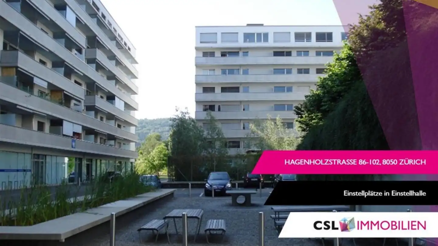 Underground parking space for rent - Hagenholzstrasse, 8050 Zürich