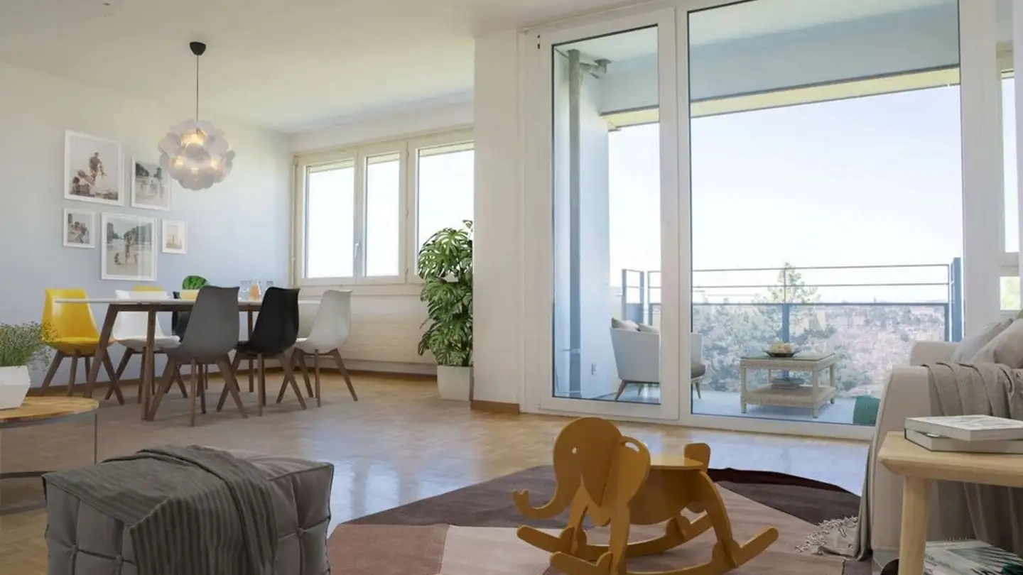 Apartment for rent - Route Henri-Dunant 11, 1700 Fribourg - Photo 3