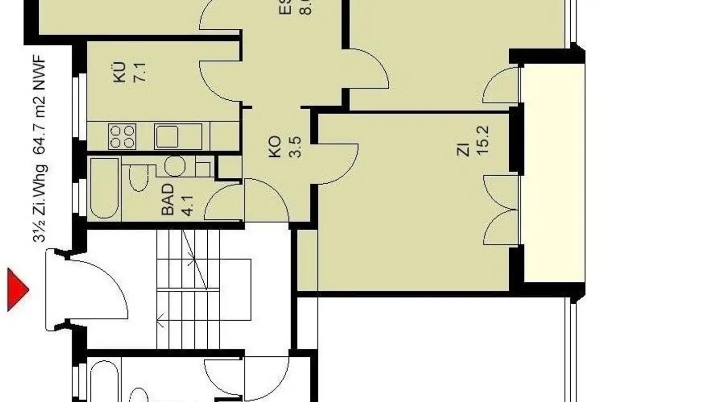 Stanza singola in affitto - Luegislandstrasse 69, 8051 Zürich - Foto 2