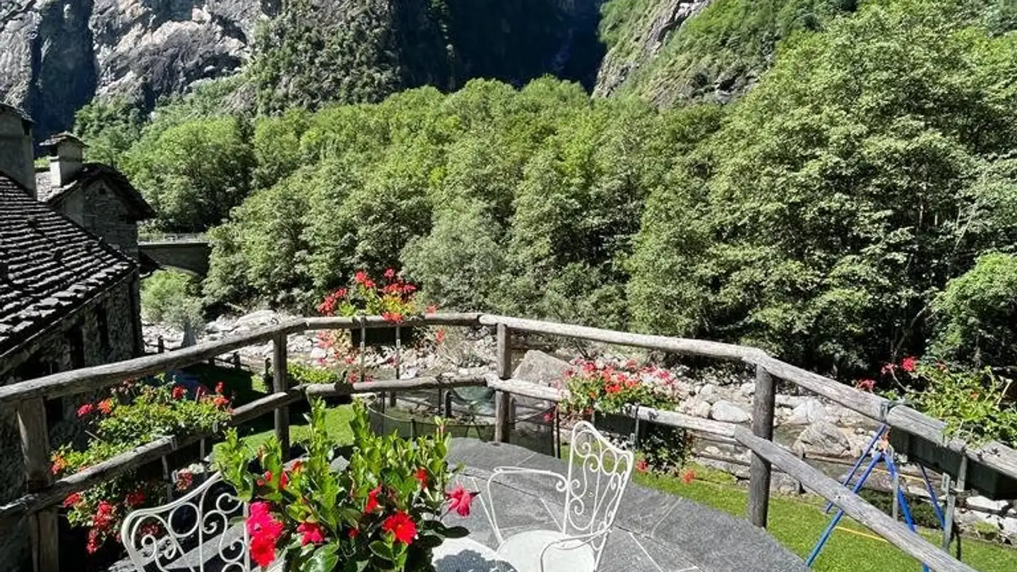 Maison individuelle à louer - San Carlo, 6690 S. Carlo (Val Bavona)