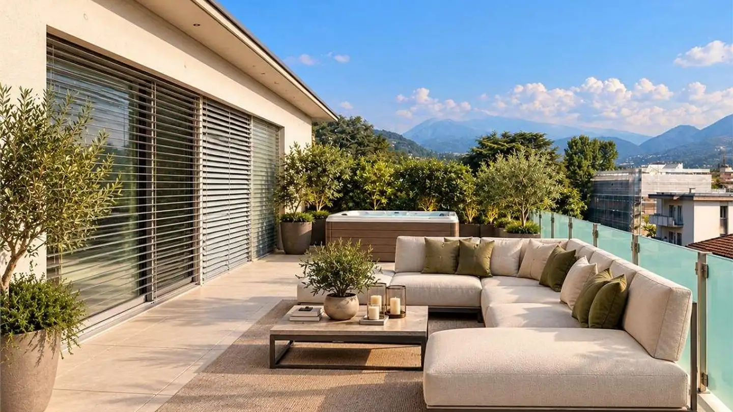 Penthouse for sale - 6900 Lugano