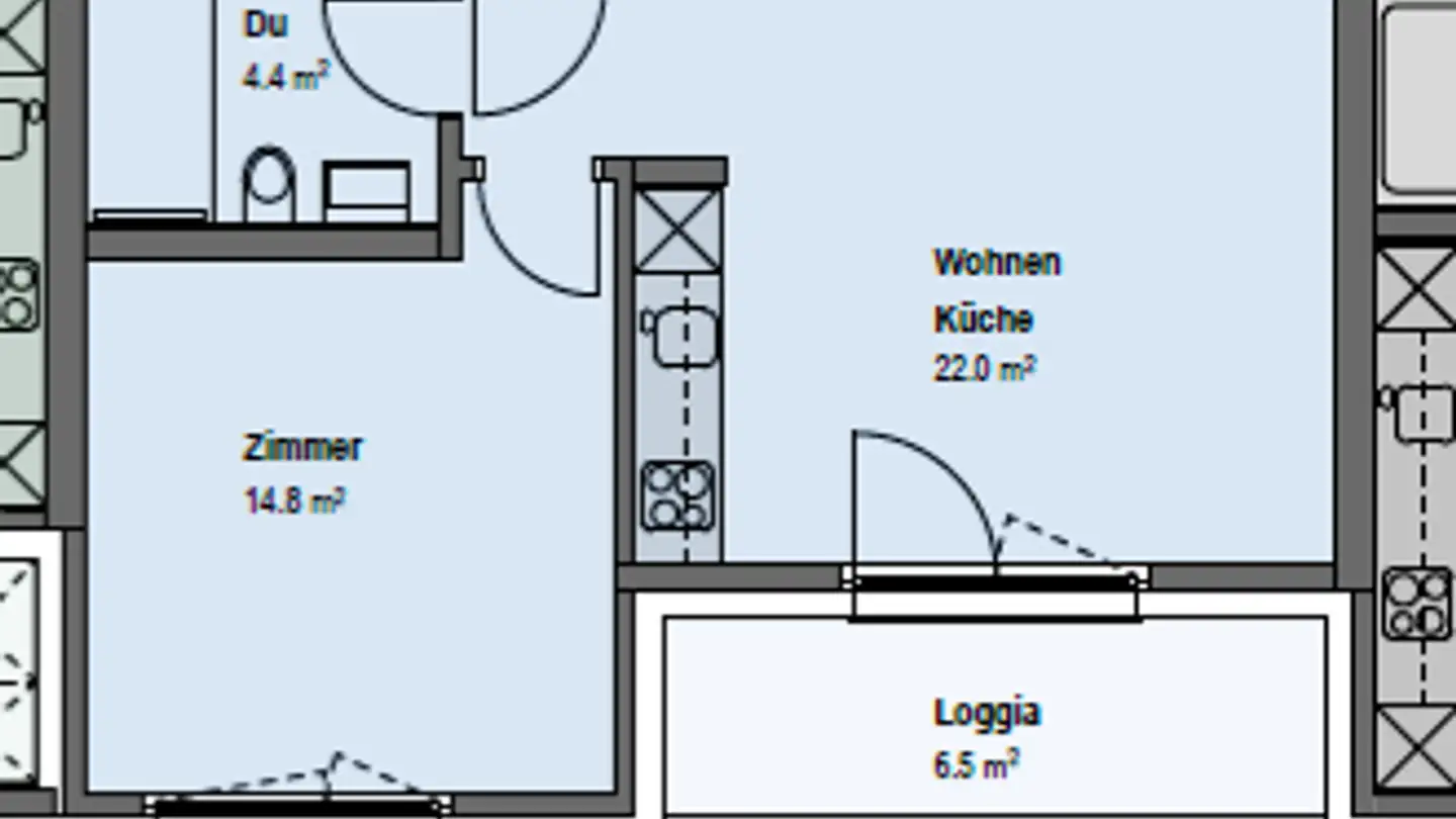 Appartement à louer - Wilerstrasse 17, 8570 Weinfelden - Photo 4