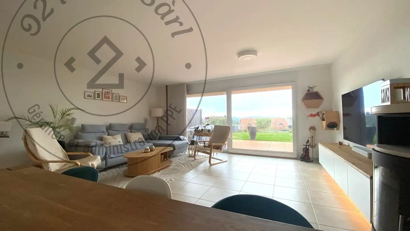 Duplex à louer - Chemin du Perrey 88, 1670 Ursy - Photo 4