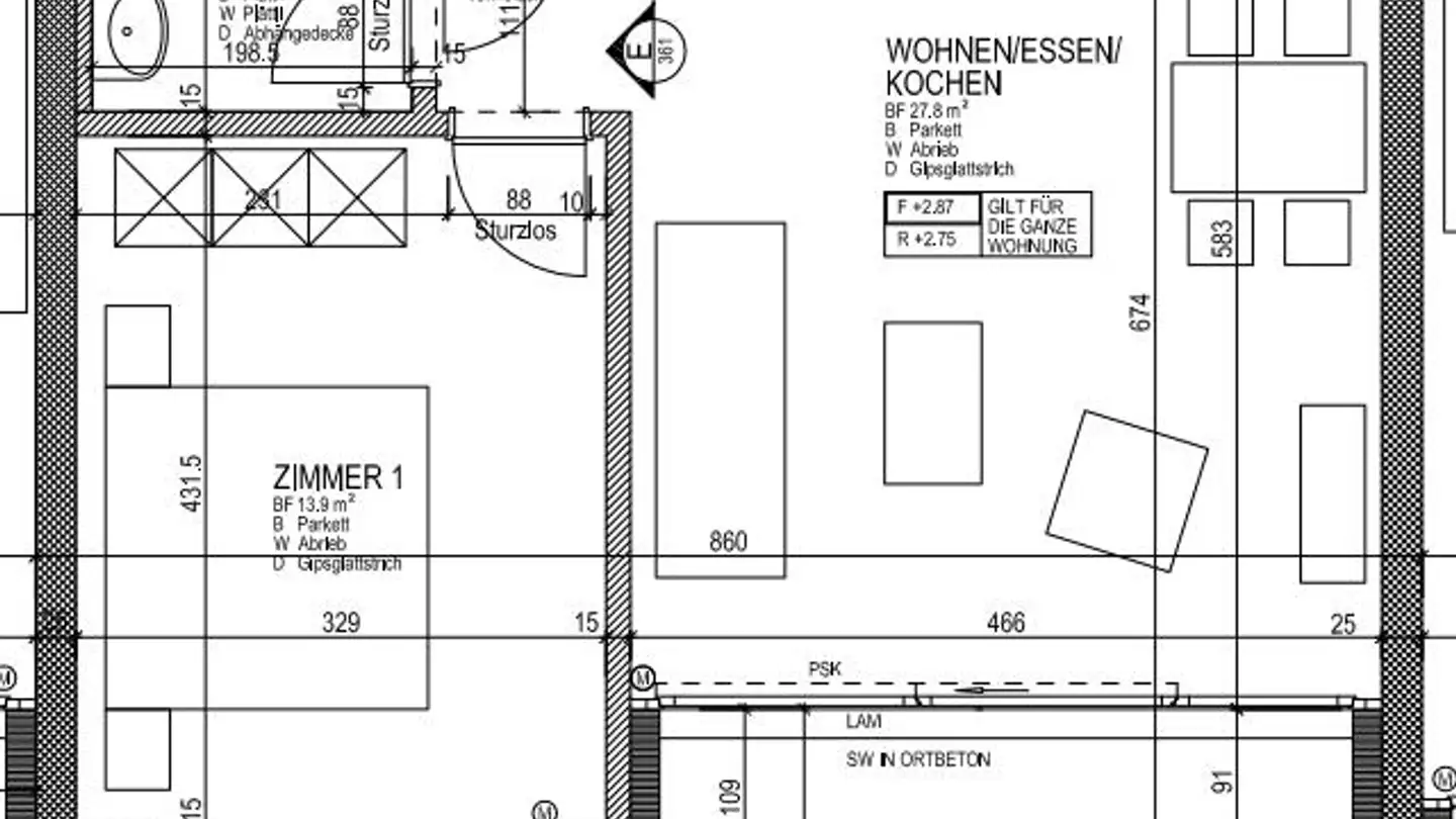 Wohnung mieten - Unterdorfstrasse 64, 9443 Widnau - Foto 2