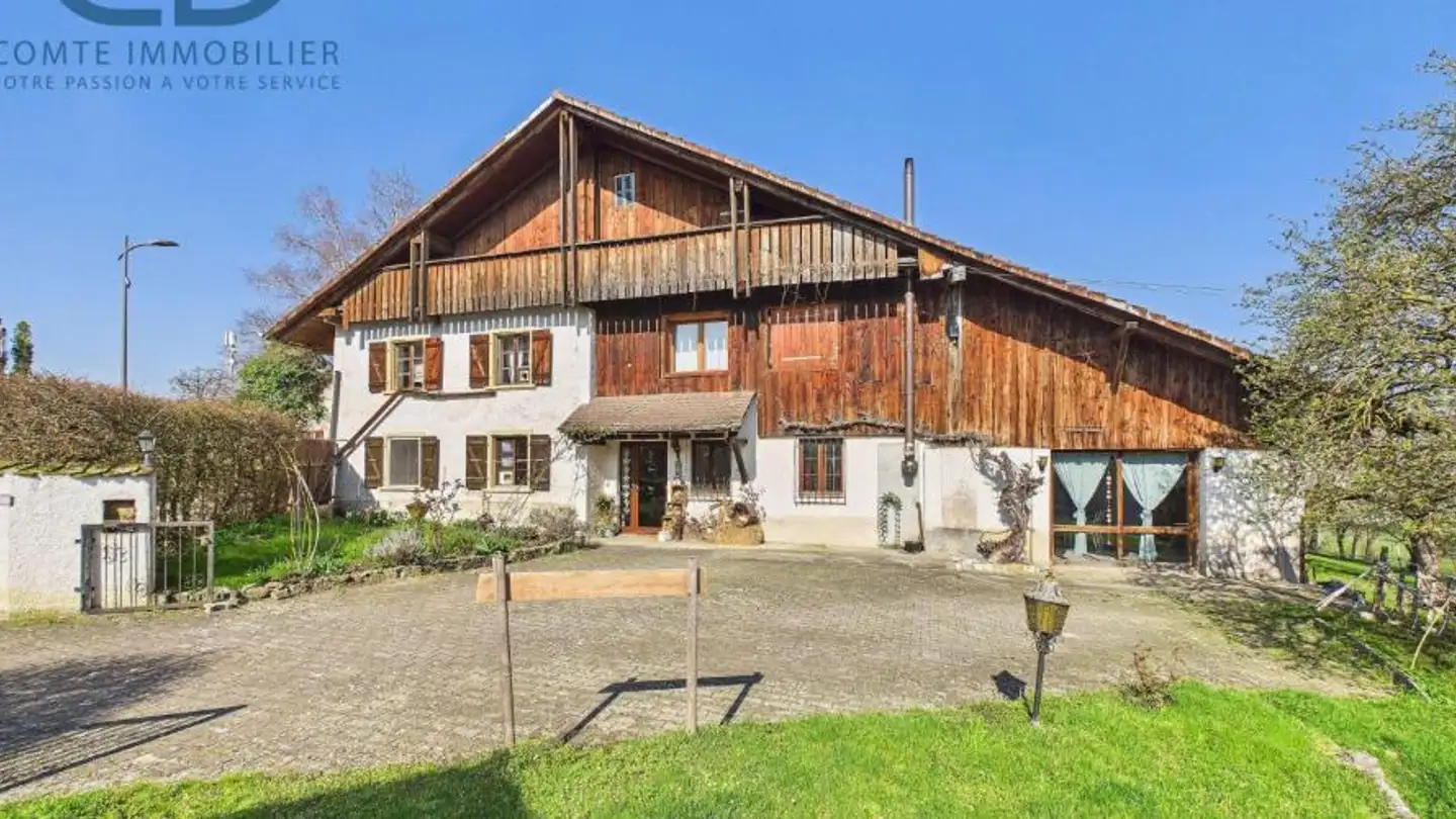 Single house for sale - Rue rière l'Oeuchatte 2, 2842 Rossemaison