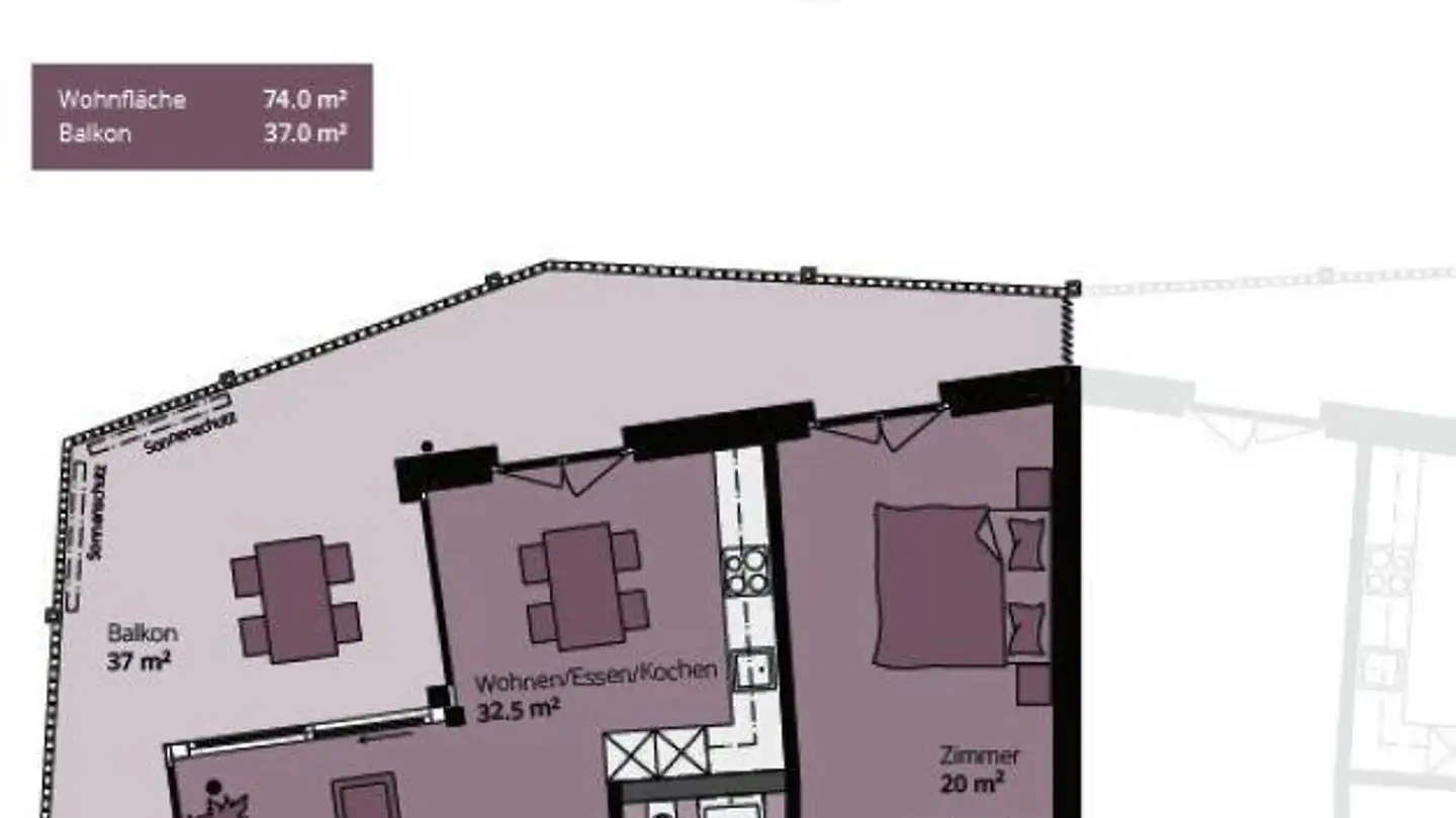 Appartamento in affitto - Jungfraustrasse 6, 4665 Oftringen - Foto 4