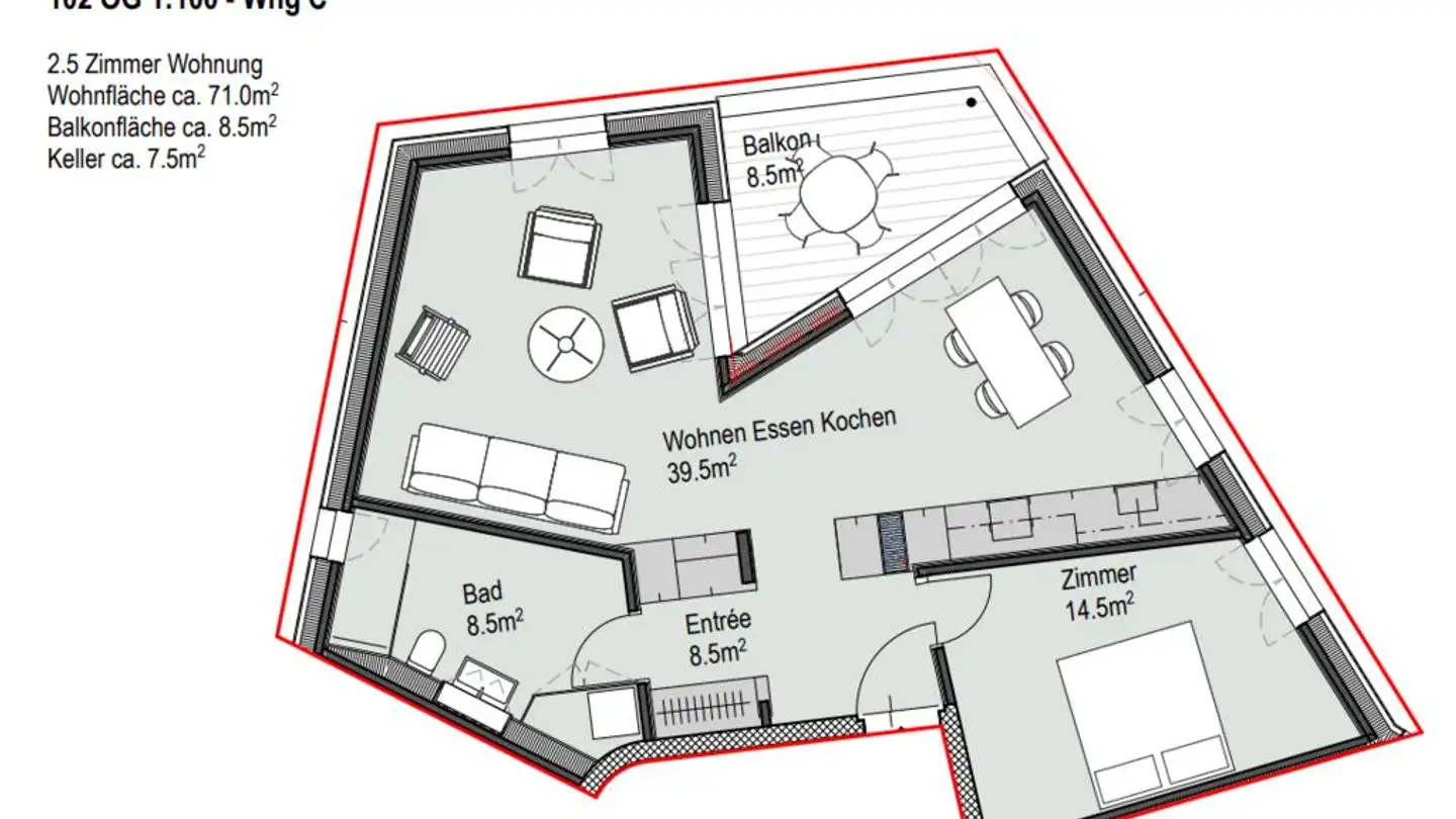 Appartamento in affitto - Rappstrasse 25, 8408 Winterthur - Foto 4