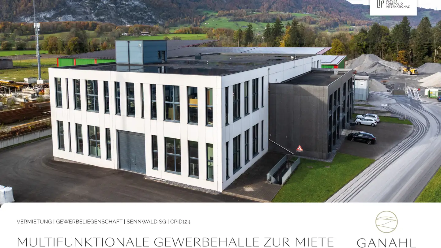 Mixed-use building for rent - Augrabenstrasse 11, 9466 Sennwald