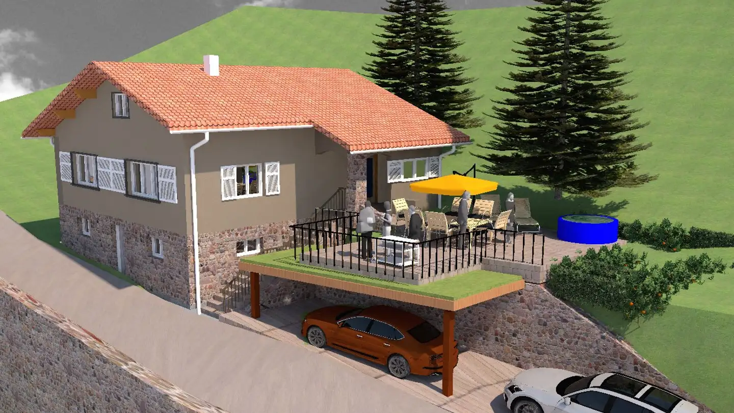 Casa singola in vendita - Oberdorf 30, 7454 Rona