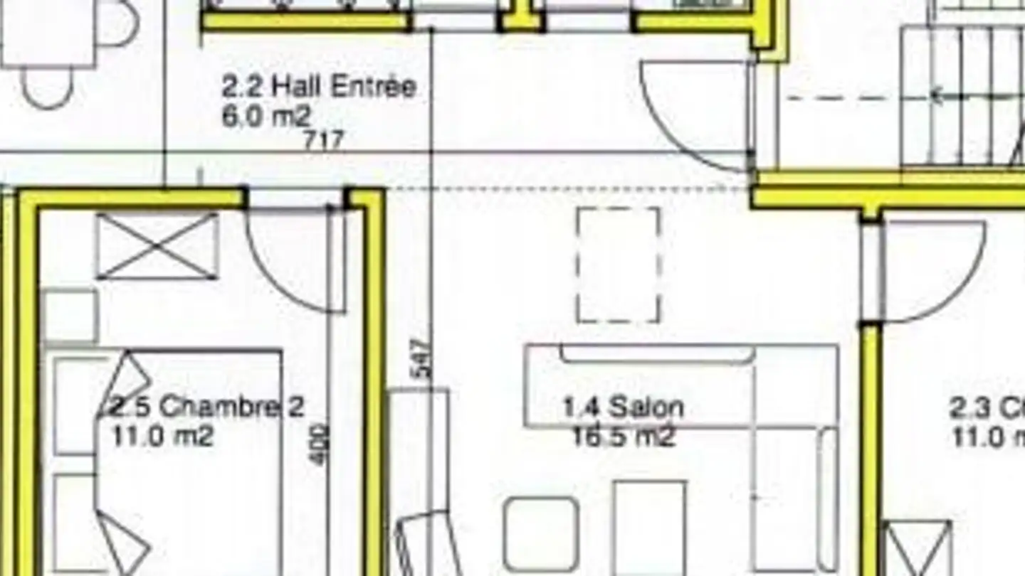 Apartment for rent - Chemin Martin-Martini 2, 1722 Bourguillon - Photo 2