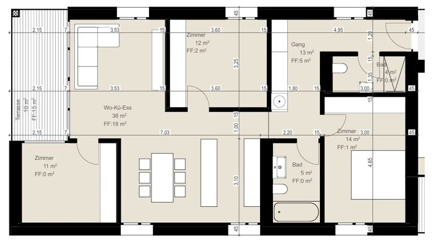 Appartamento in vendita - Rheinstrasse 19, 9443 Widnau - Foto 4