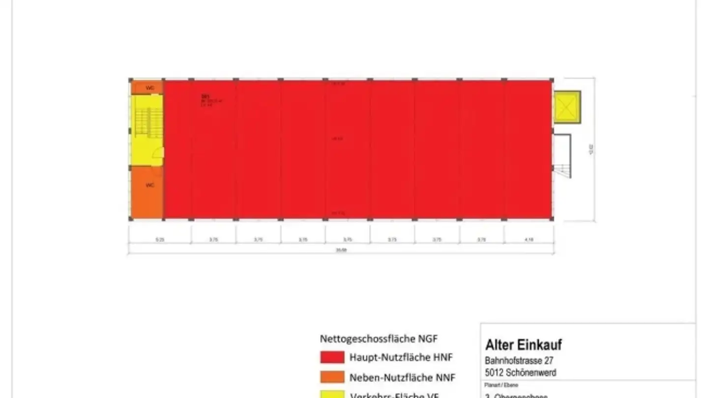 Gewerbe mieten - Bahnhofstrasse 27, 5012 Schönenwerd - Foto 3