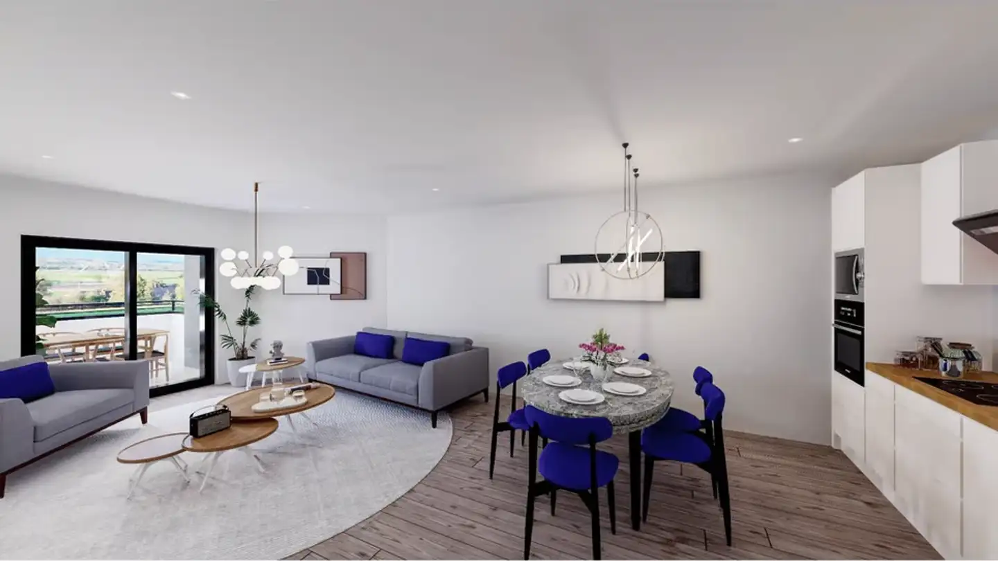Appartement à louer - Route De Belmont 2, 1741 Cottens FR - Photo 4