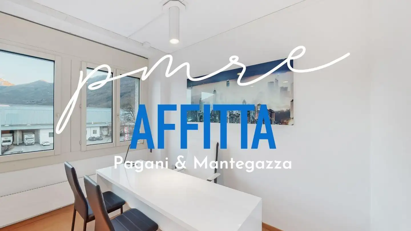 Spazio ufficio in affitto - Via Luserte, 6572 Quartino