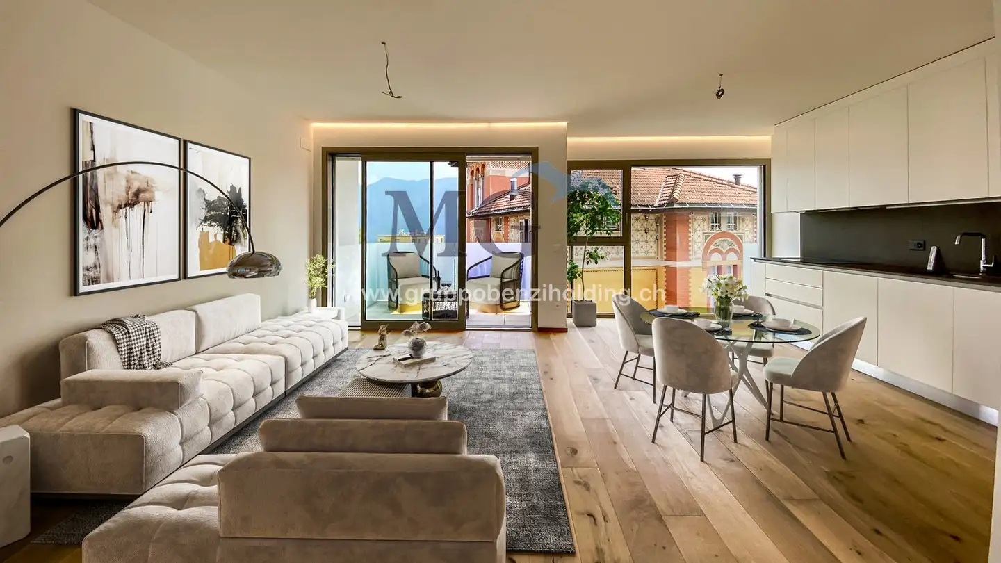 Appartement à vendre - Via Al Ponte 25, 6900 Massagno - Photo 2