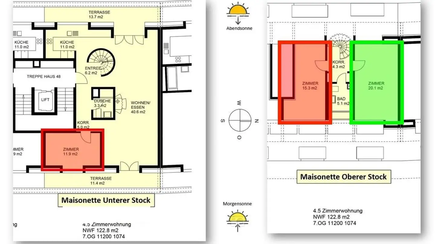 Apartment for rent - Obergrundstrasse 48, 6003 Luzern - Photo 4