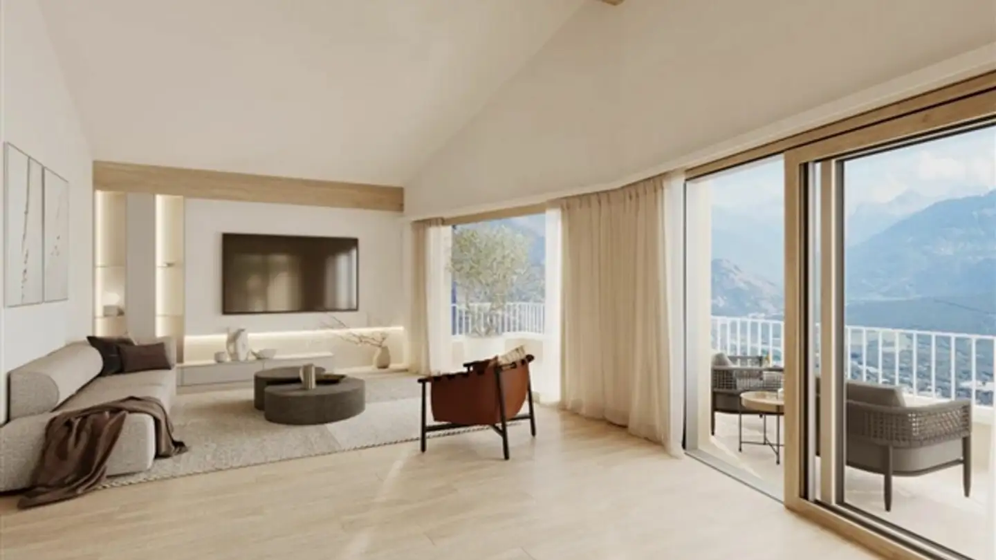 Maison individuelle à vendre - 3974 Mollens VS