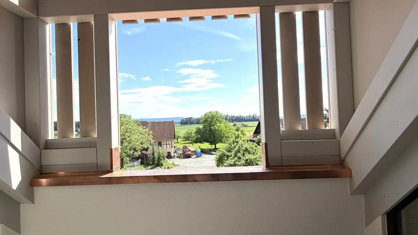 Attic flat for rent - Dorfstrasse 35, 8465 Rudolfingen