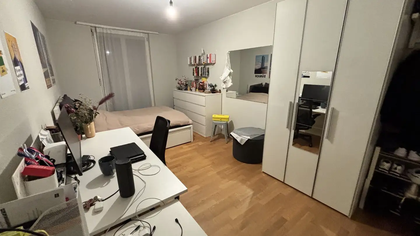 Chambre à louer - Genossenschaftsstrasse 18, 8050 Zürich