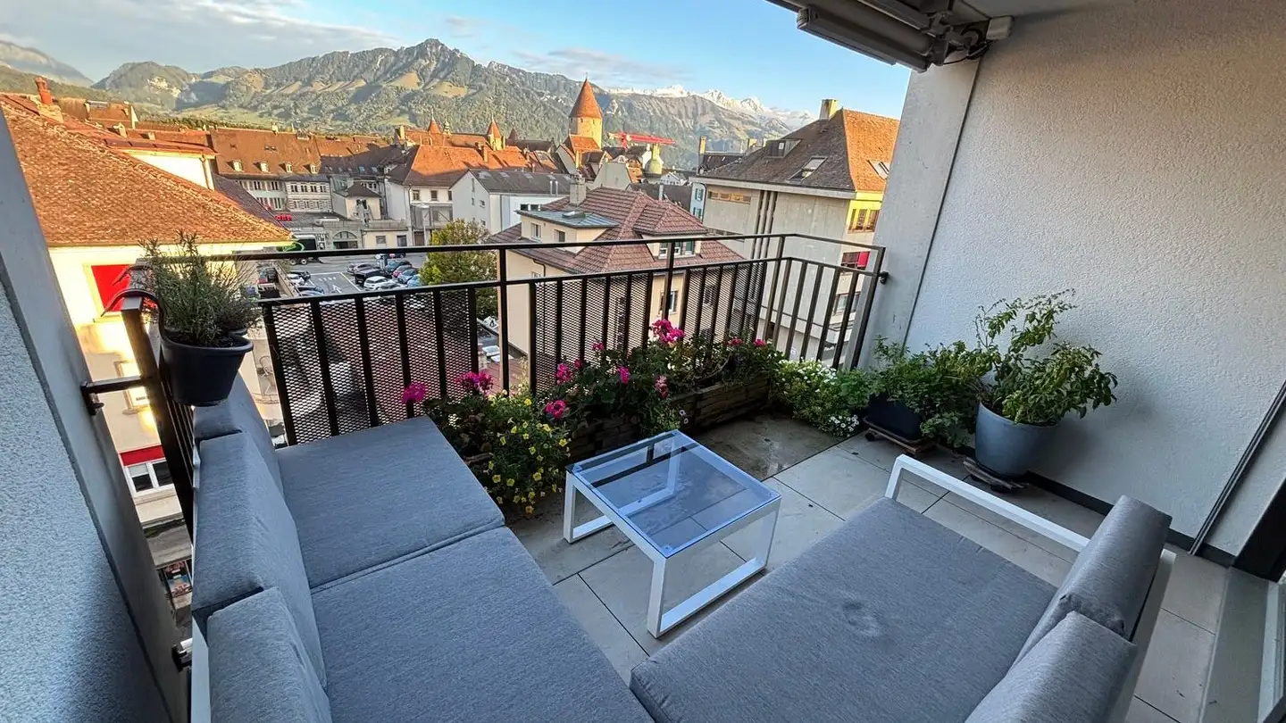 Attic flat for rent - Rue De La Lécheretta 17, 1630 Bulle