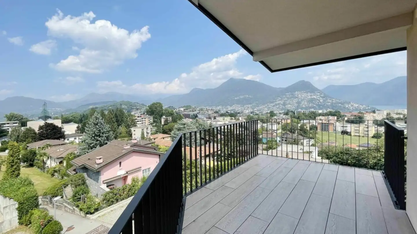 Semi-detached house for rent - Via G. A. Adamina, 6932 Breganzona