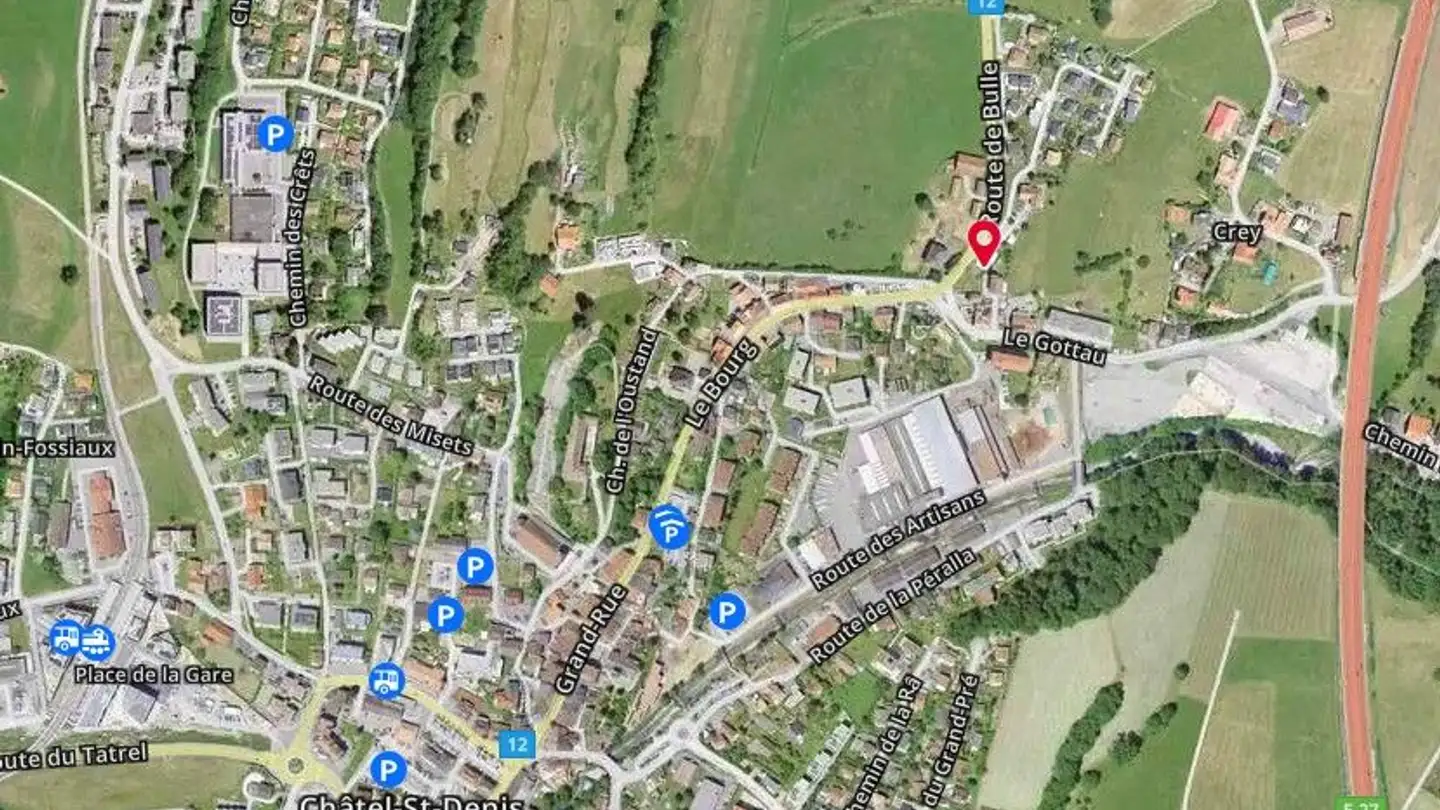 Constructible plot for sale - Route De Bulle, 1618 Châtel-St-Denis - Photo 3