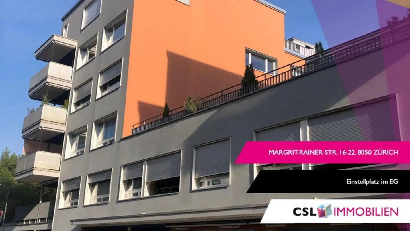 Parcheggio sotterraneo in affitto - Margrit-Rainer-Strasse, 8050 Zürich