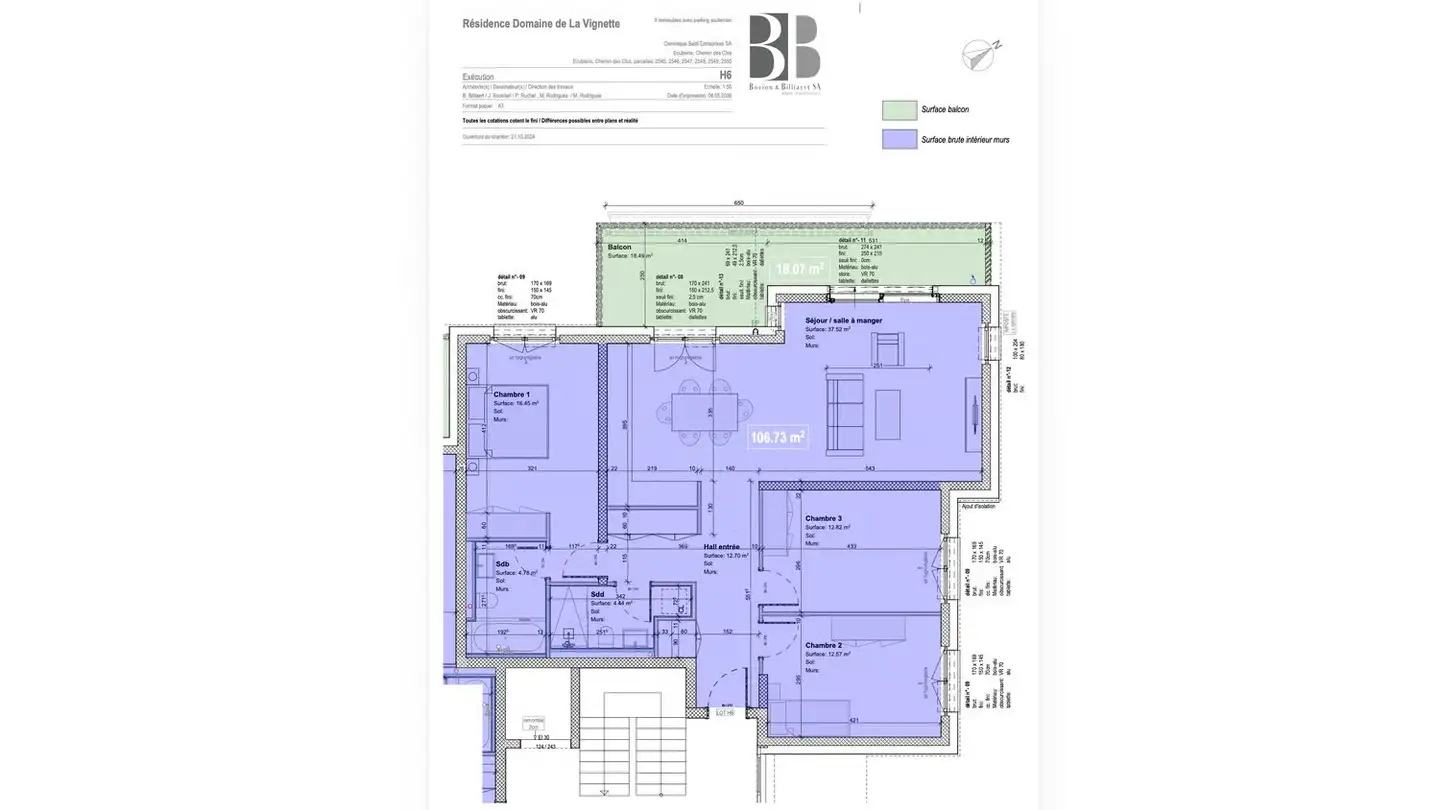 Attique à vendre - Chemin Des Clos 49, 1024 Ecublens VD - Photo 3