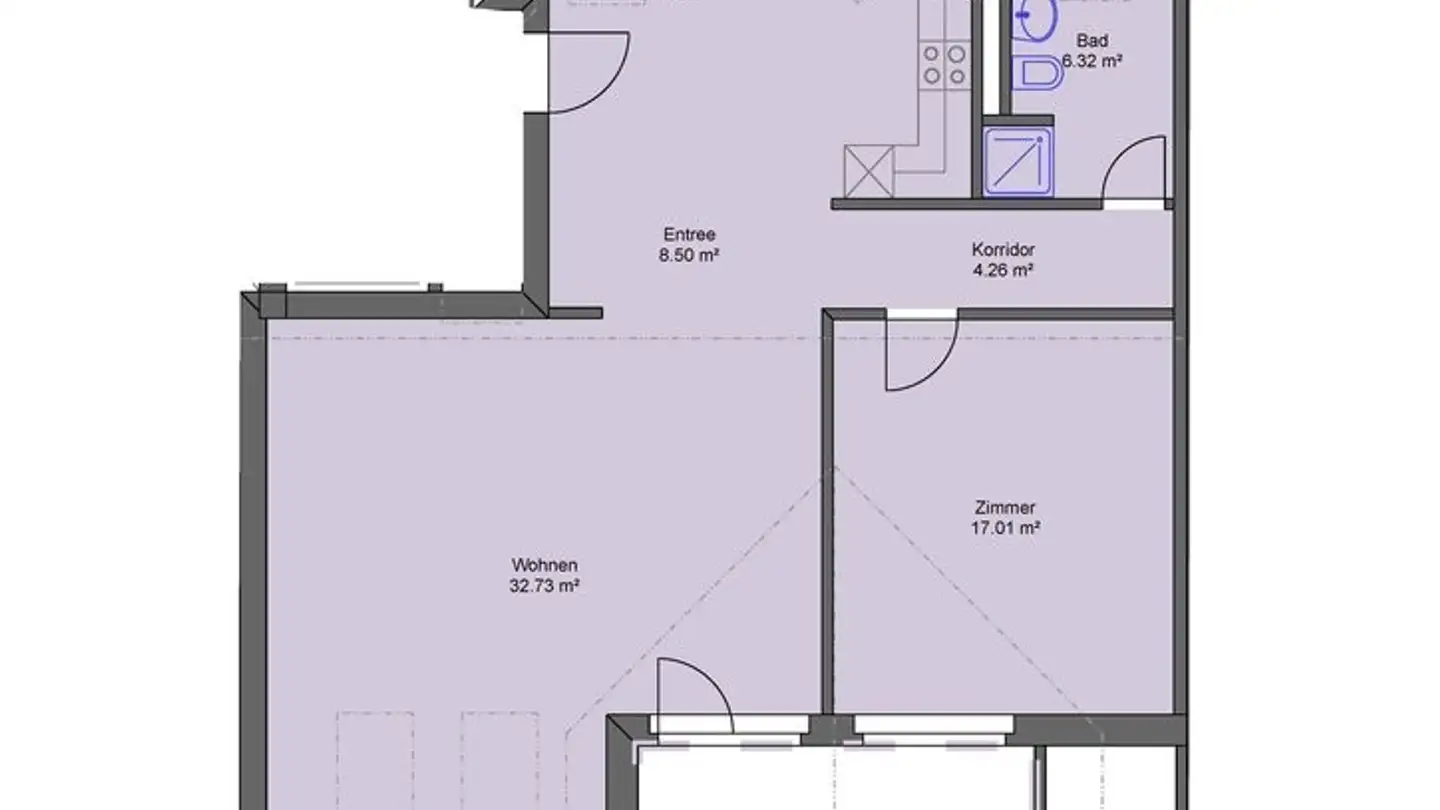 Attic flat for rent - Winkelstrasse 31, 4665 Oftringen - Photo 4