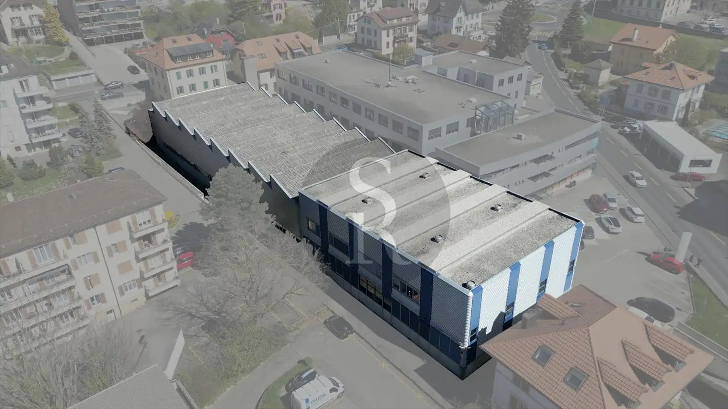 Immeuble industriel à louer - Rue De La Gare 4, 2034 Peseux