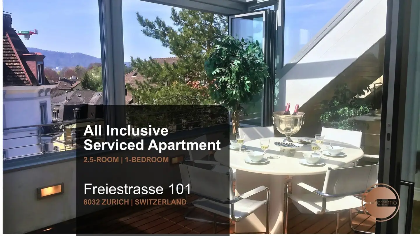 Möblierte Wohnung mieten - Freiestrasse 101, 8032 Zürich
