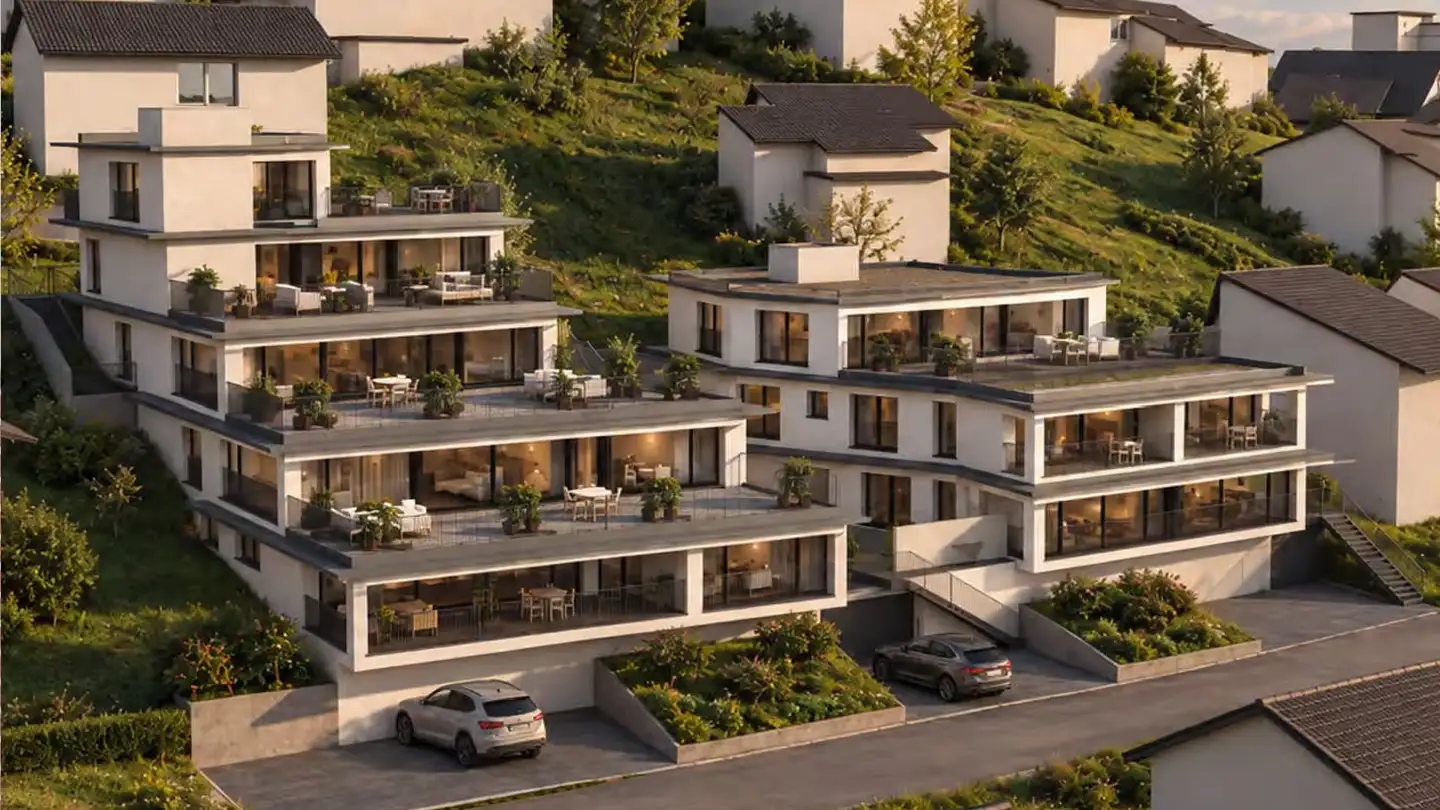 Terrassenwohnung kaufen - Rütihaldenstrasse 18, 8956 Killwangen - Foto 2