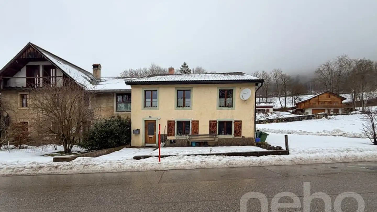 Maison individuelle à vendre - 2058 Le Pâquier NE