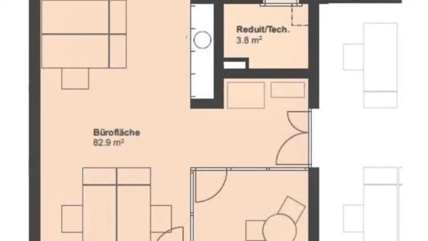 Bureau à louer - Bahnhofstrasse 3c, 5616 Meisterschwanden - Photo 2