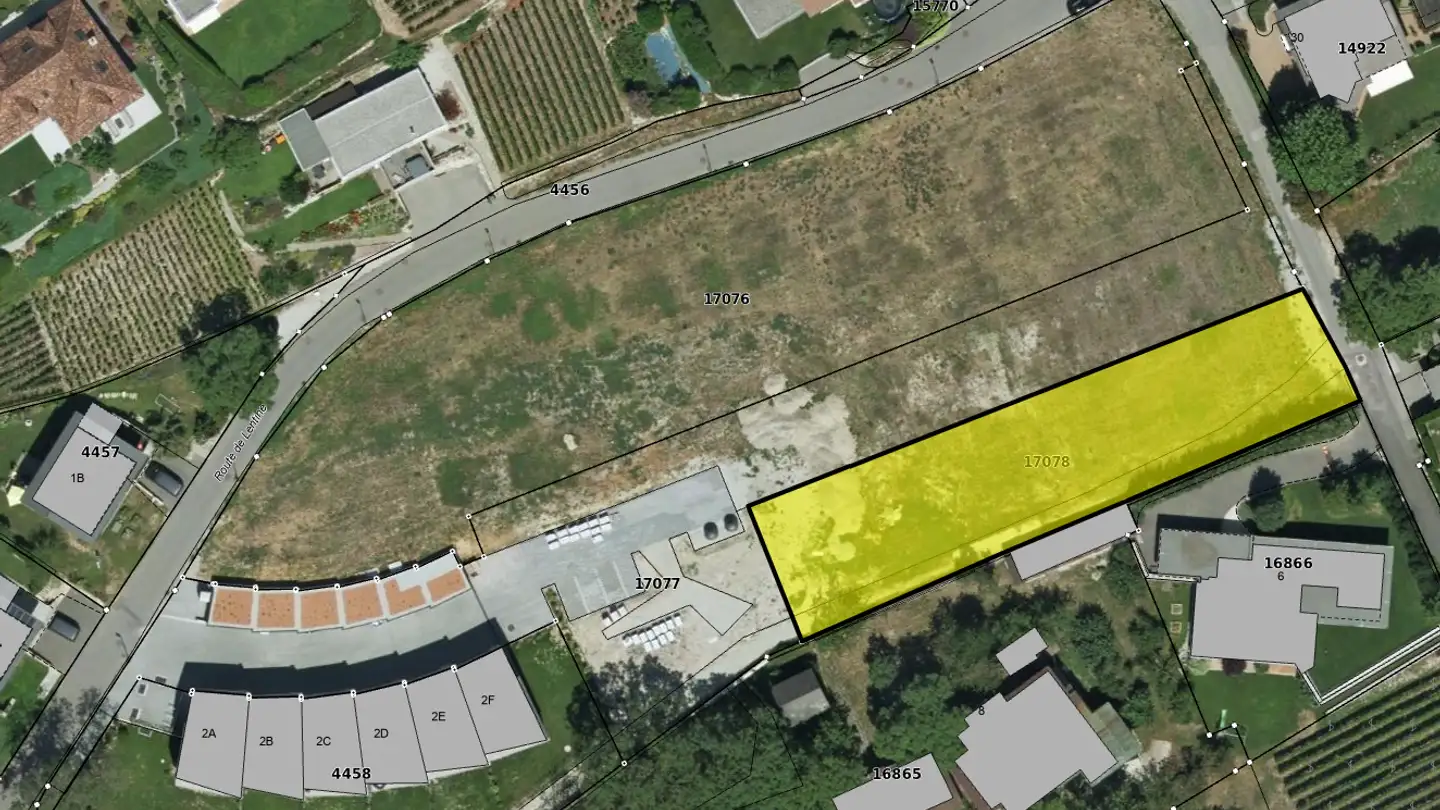 Constructible plot for sale - 1950 Sion