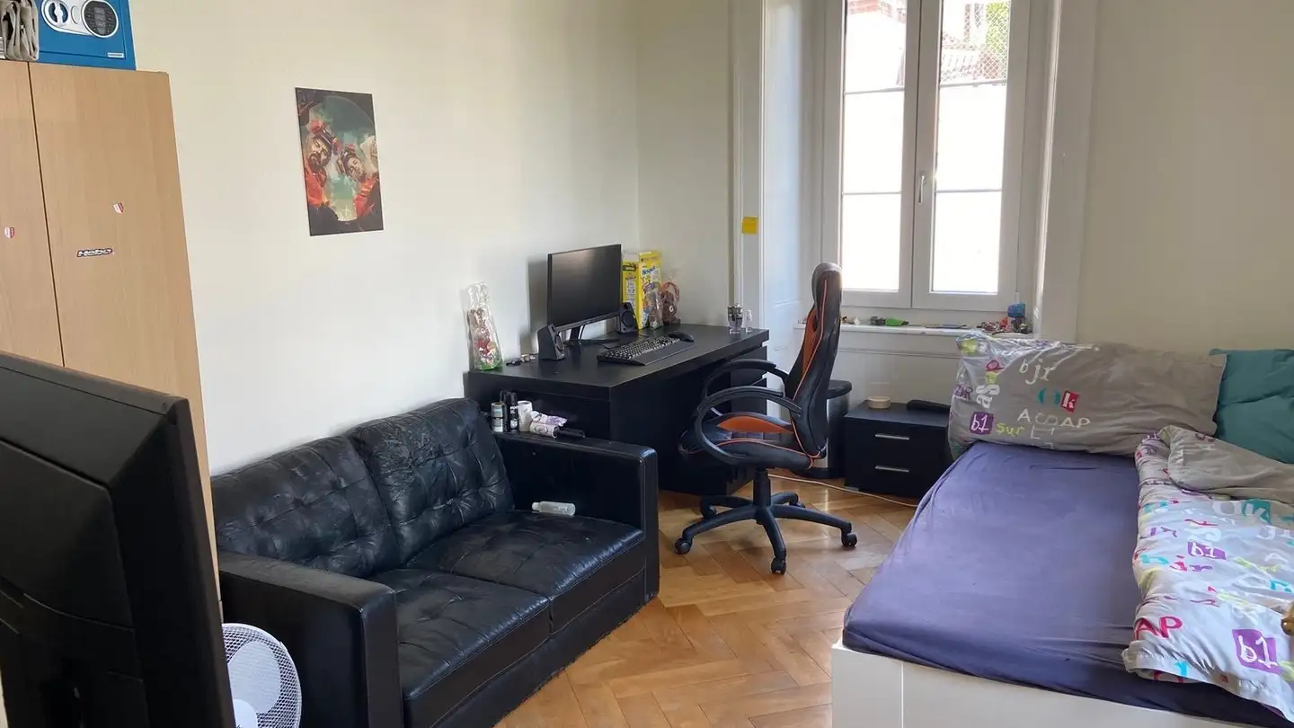 Single room for rent - Grand'Rue 39, 2072 St-Blaise