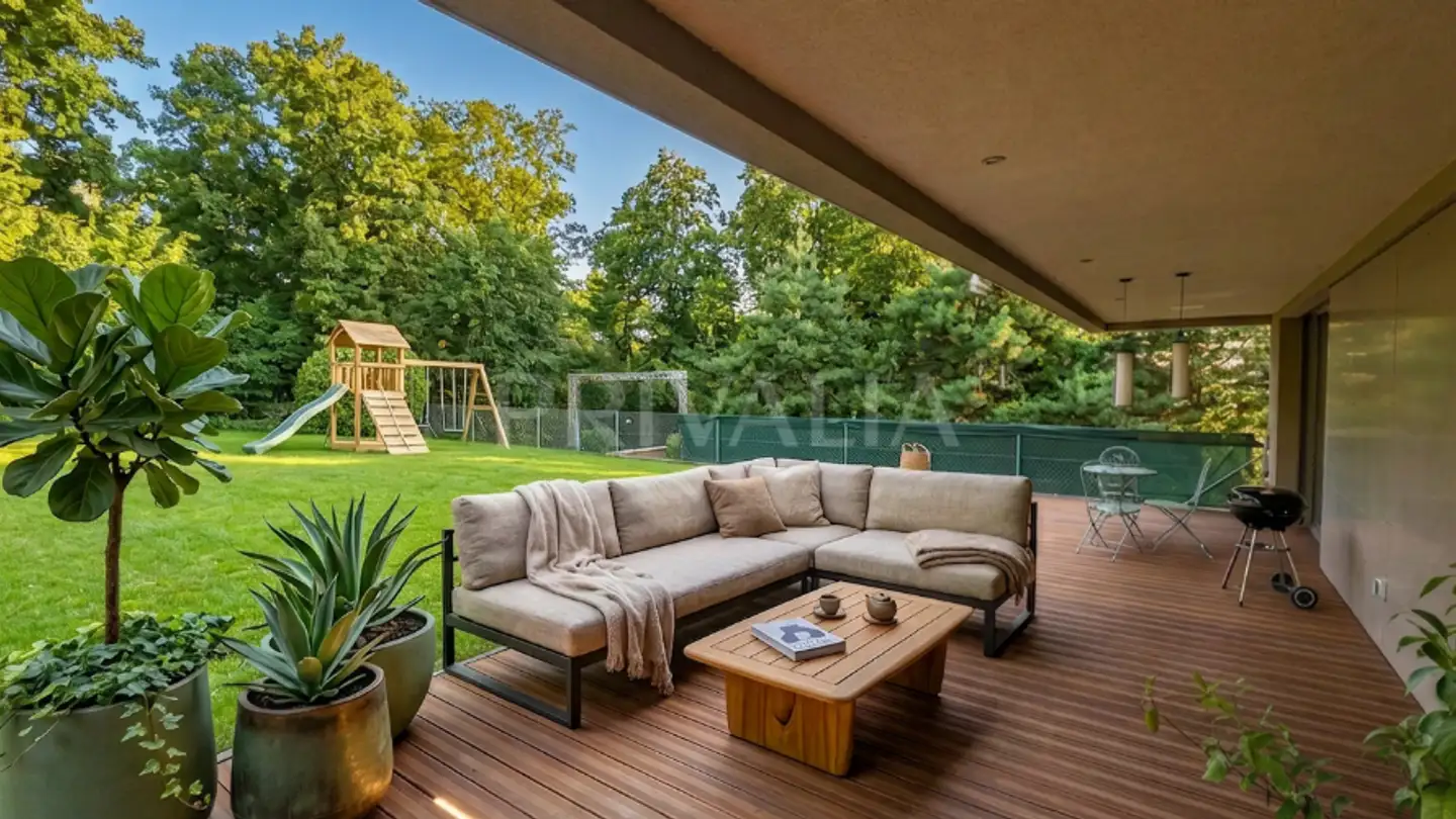 Stepped house for rent - 1247 Anières