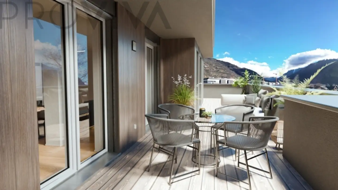 Attico in vendita - Kleegärtenweg 6, 3930 Visp