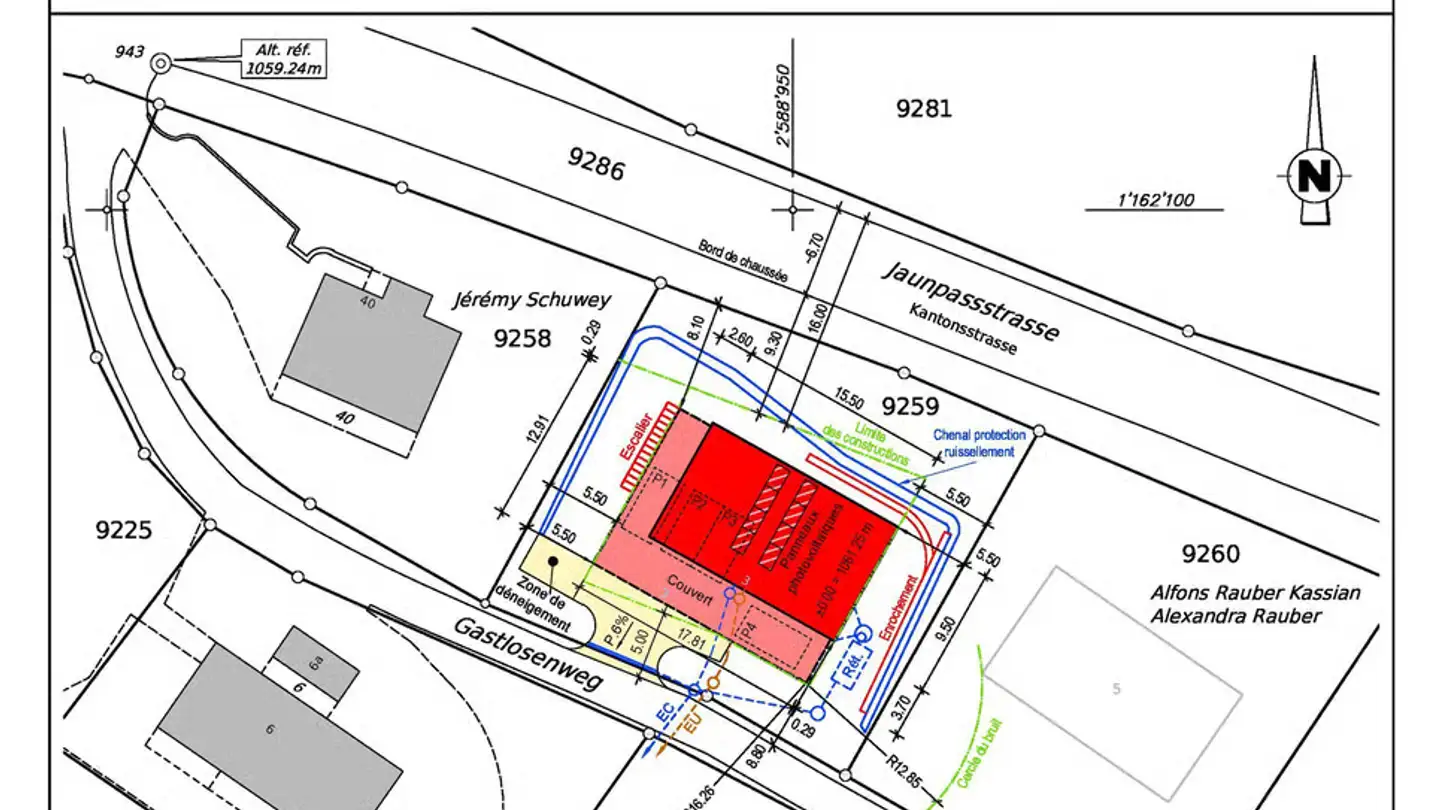 Constructible plot for sale - Route D'ogoz, 1645 Le Bry - Photo 2