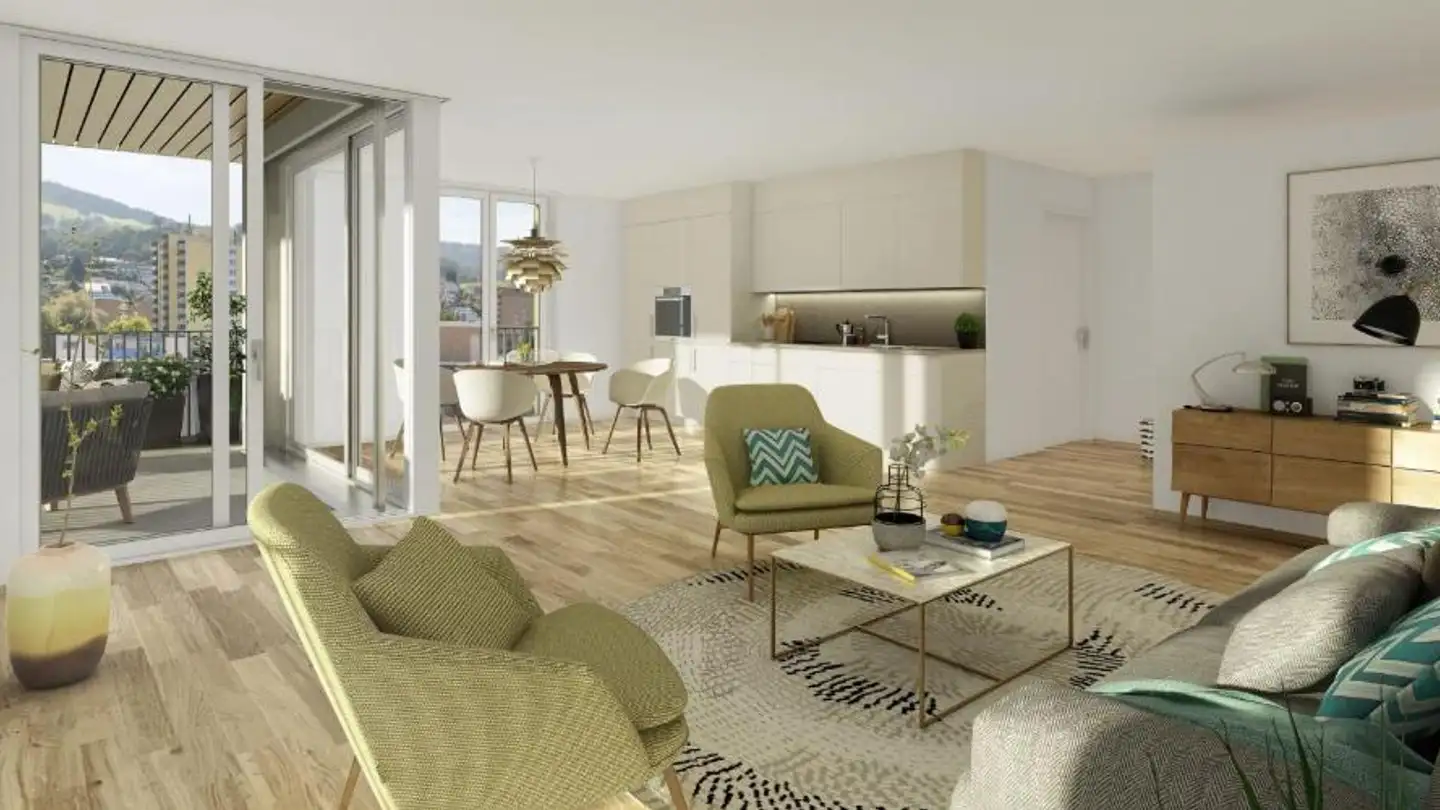 Apartment for rent - Pestalozzistrasse 49, 9400 Rorschach - Photo 2