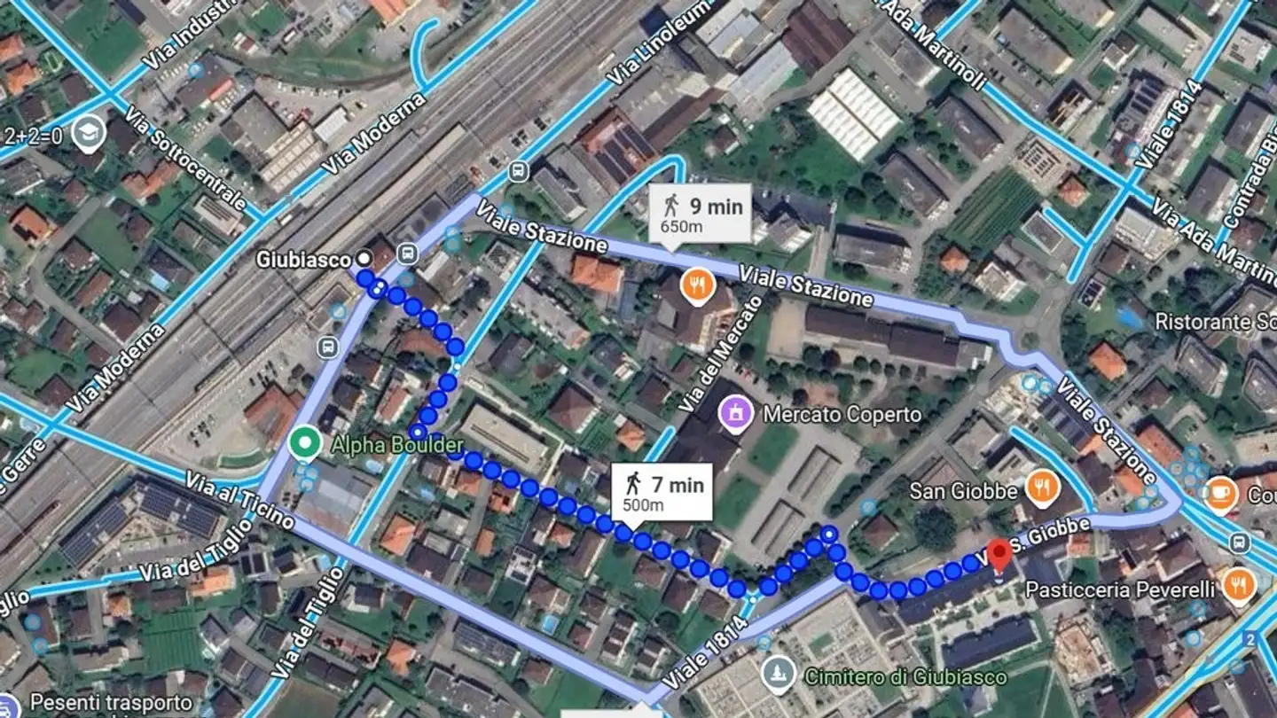 Single garage for rent - Via San Giobbe 15, 6512 Giubiasco